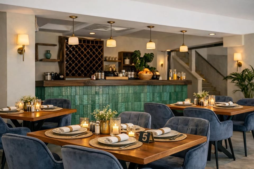 Restaurant/places to eat, Lounge or bar, Dining area