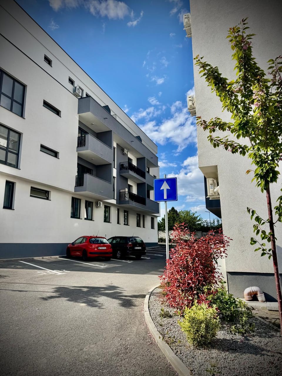 Property building, Day, Location, Parking