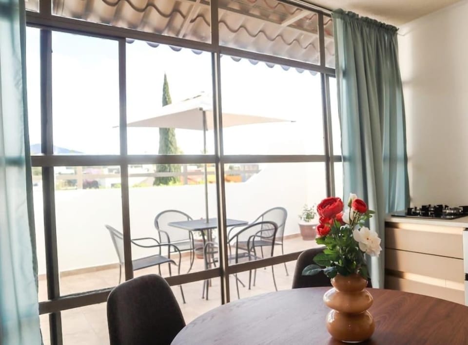 Depa con Terrace en Centro Sur - Estadio Corregidora Apartment in Santiago de Queretaro