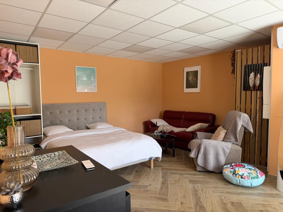 Chambre double avec salle de bain privative Bed and Breakfast in Brittany