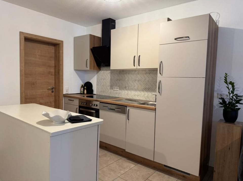 Kitchen or kitchenette, dishwasher, oven, stove