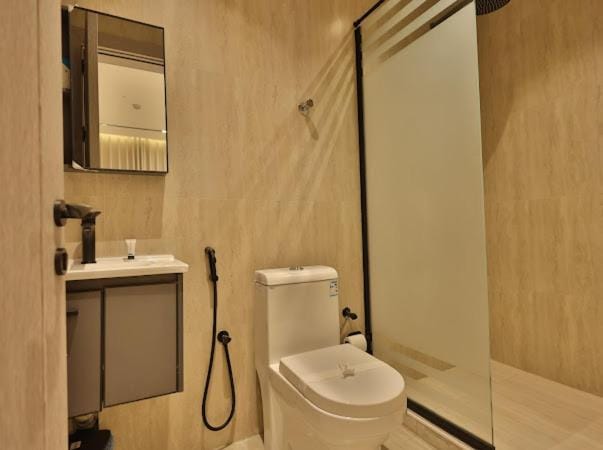 شقه راقيه بغرفتين نوم بالحمراء دخول ذاتي Apartment in Al Khobar