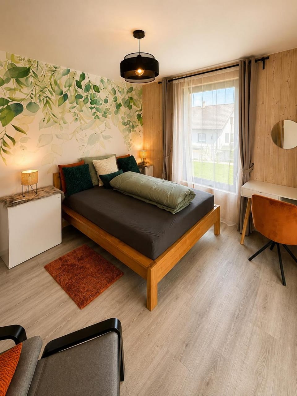 Bed, Photo of the whole room, Bedroom