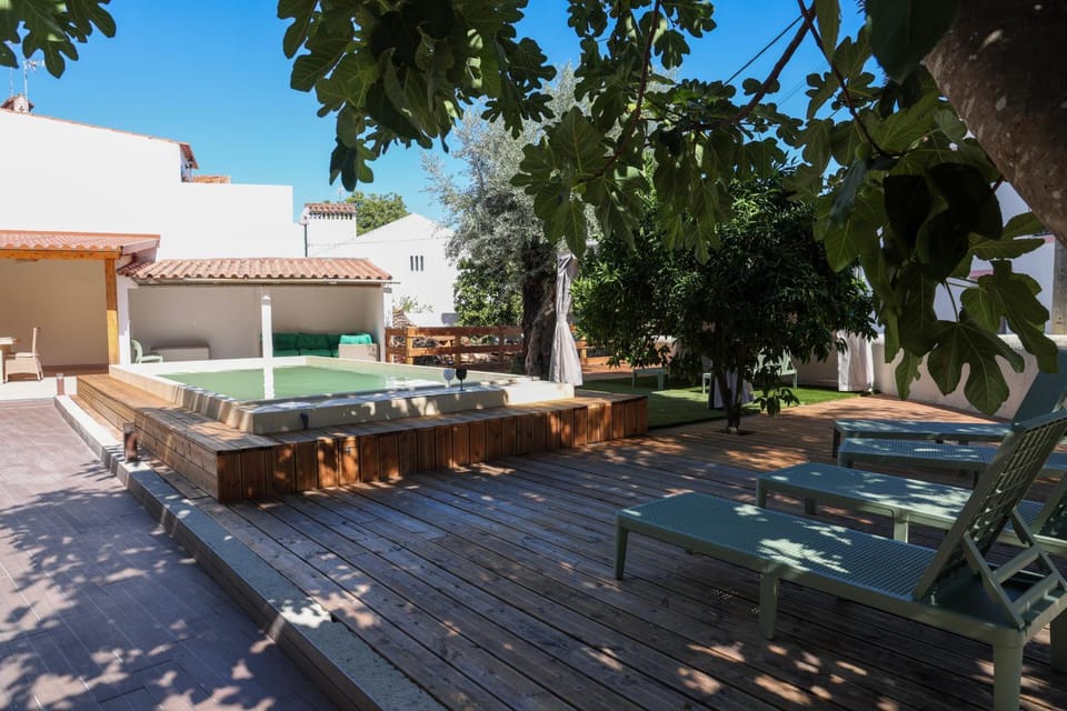 Patio, Day, Swimming pool, sunbed