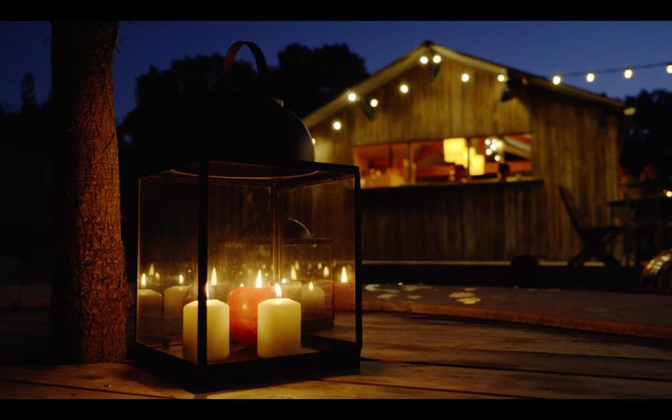 Communal lounge/ TV room, Night, Natural landscape, BBQ facilities, Kitchen or kitchenette