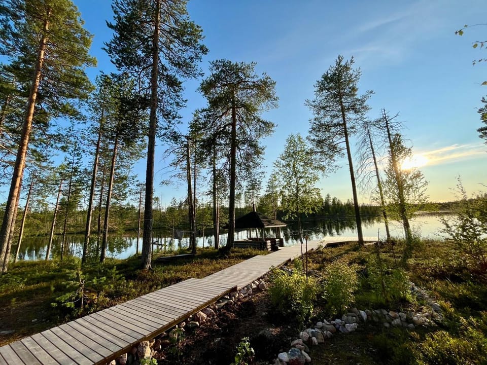 Natural landscape, Summer, Lake view