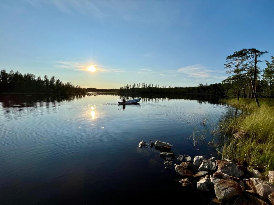 Natural landscape, Lake view