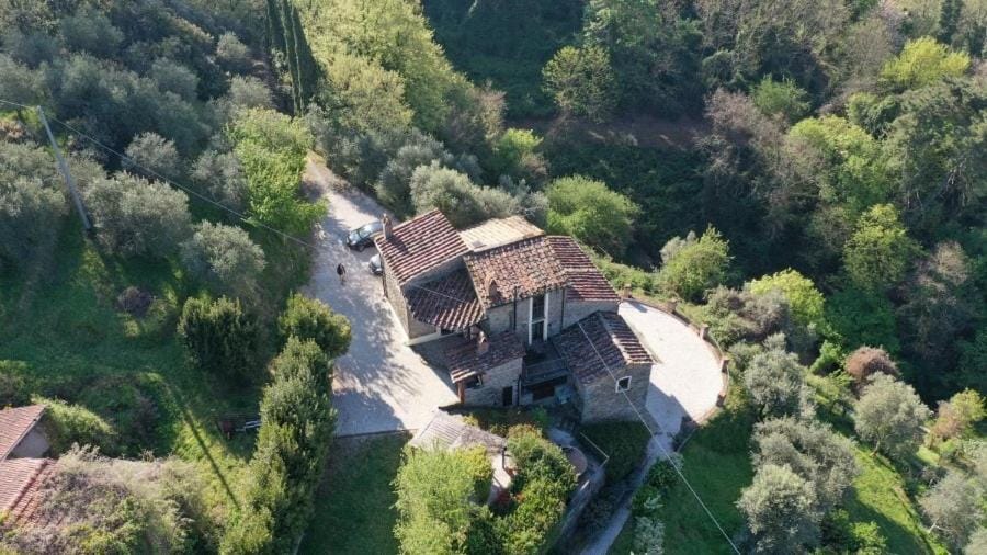 Property building, Natural landscape, Bird's eye view