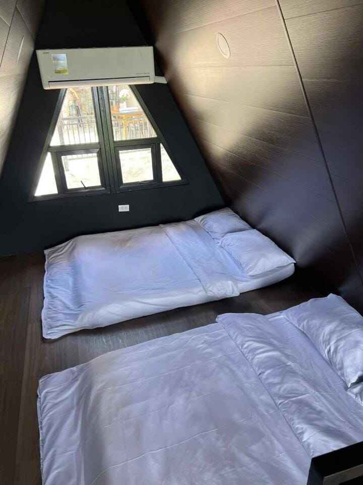 Romantic A-Frame Cabin w/ a View + WiFi Cabin in Island Garden City of Samal
