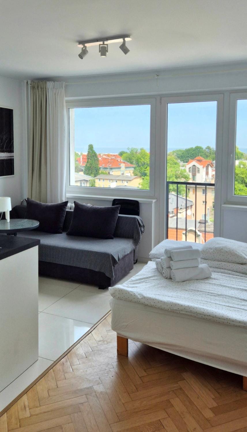 Szóste Piętro Sixth Floor Sopot Sea View Studio and Bright Apartment Apartment in Sopot