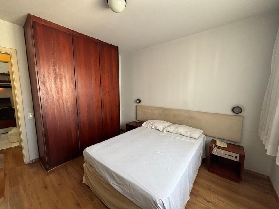 ENB1098 - Centro de SBC, com AC em um Flat hotel para até 3 pp Apartment in Santo André