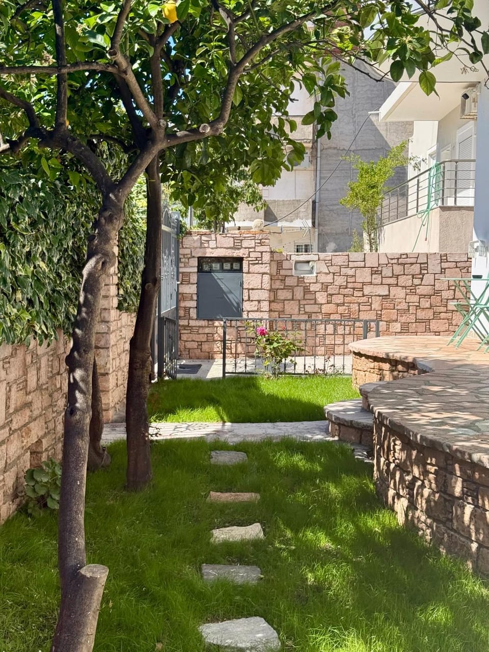 Patio, Spring, Day, Garden, Garden view