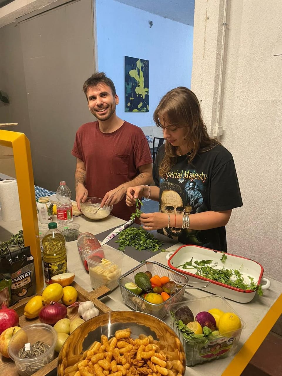 Communal kitchen