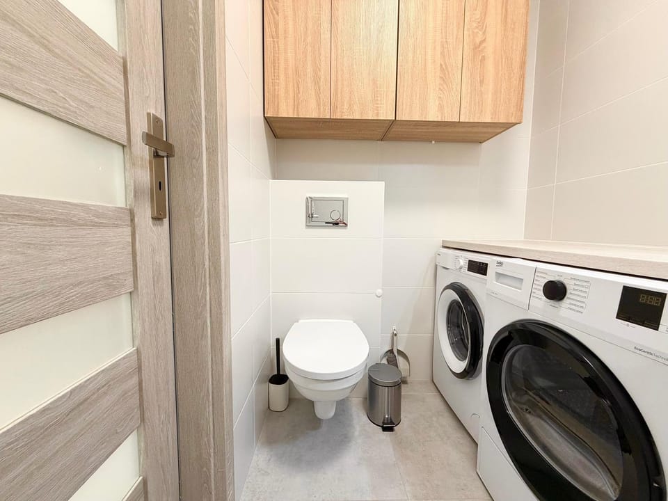 Toilet, Bathroom, washing machine, dryer