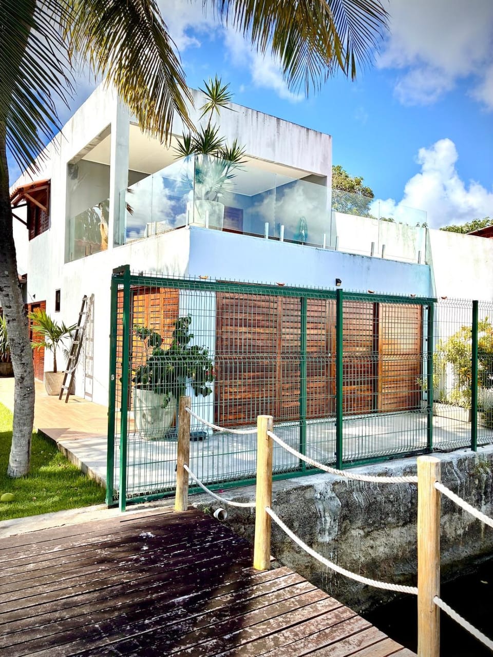 Property building, Garden
