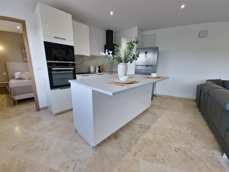 Kitchen or kitchenette, Dining area, oven, stove