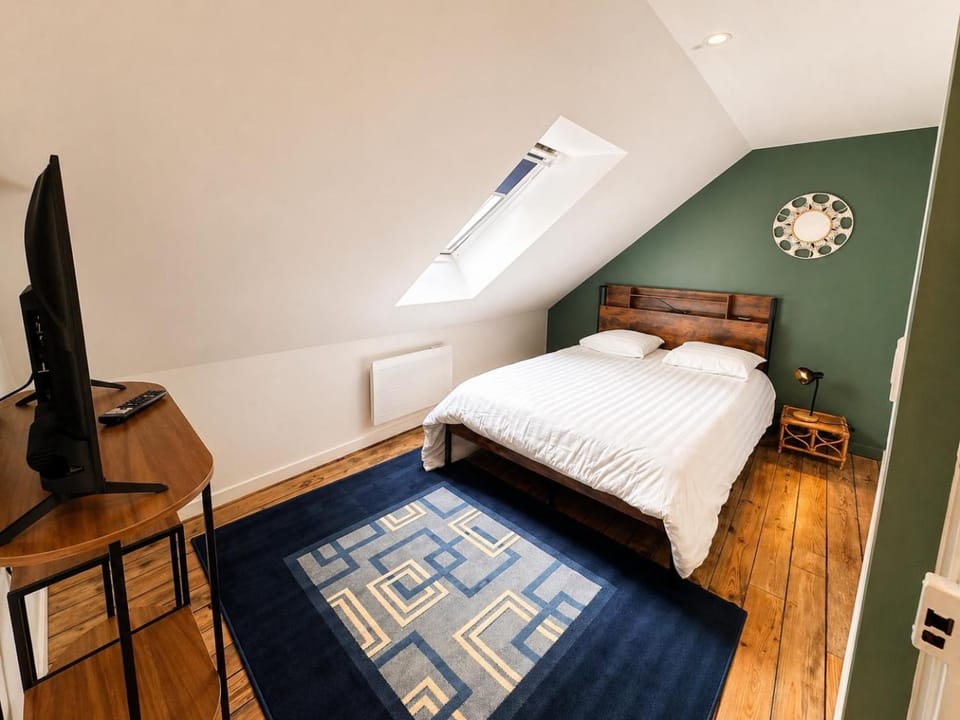 Urban Green Retreat 4-6 people Downtown and more Apartment in Hauts-de-France