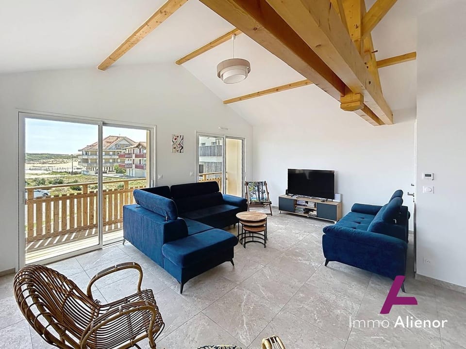 Villa spacieuse avec parking et wifi - 10 pers. - FR-1-857-78 Villa in Vieux-Boucau-les-Bains