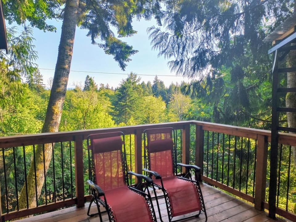 Spring, Day, Natural landscape, View (from property/room), Balcony/Terrace, Garden view