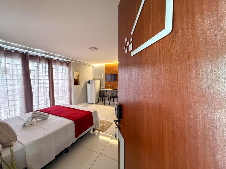Studio completo em Maceio, a 500 m da praia Apartment in Maceió