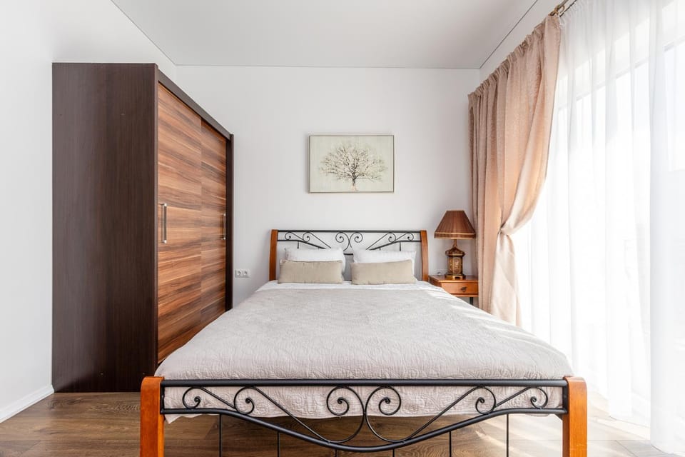 Bed, Photo of the whole room, Bedroom, wardrobe