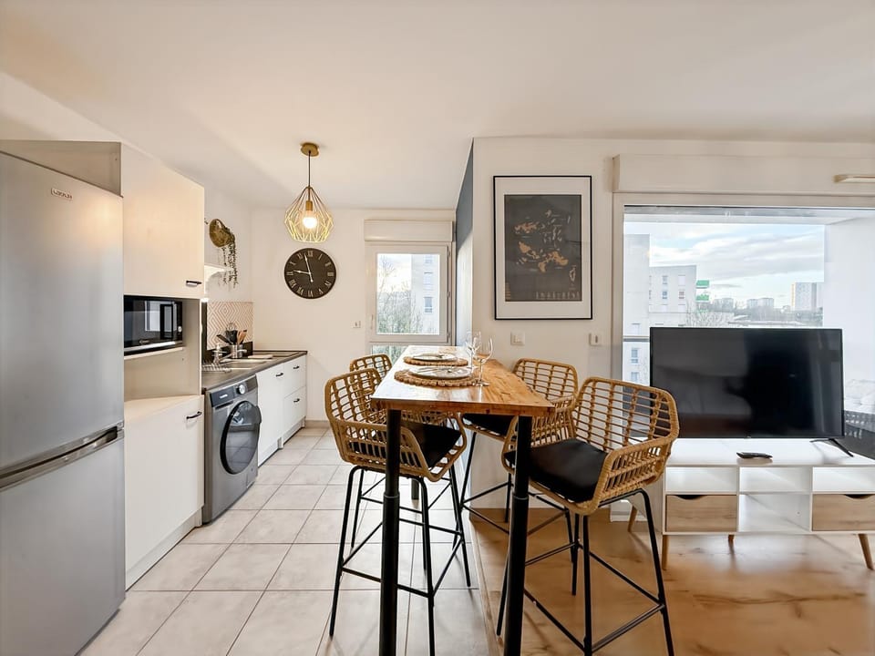 L'Onyx - Balcon & Garage Privé - Spacieux & Coeur de Rennes Apartment in Rennes