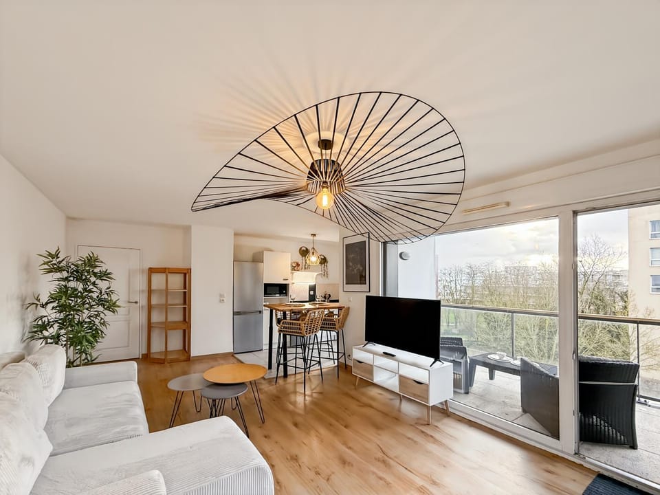 L'Onyx - Balcon & Garage Privé - Spacieux & Coeur de Rennes Apartment in Rennes