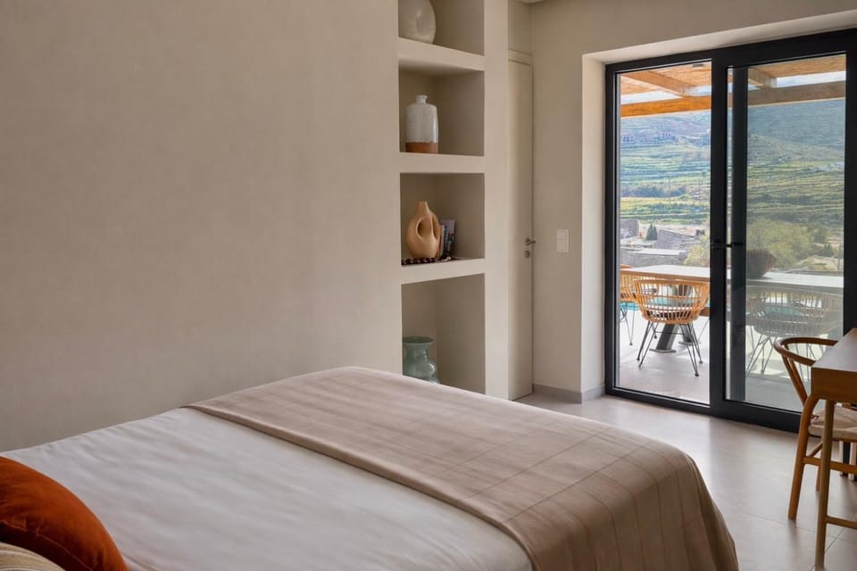 Bedroom, Pool view, Sea view, Swimming pool