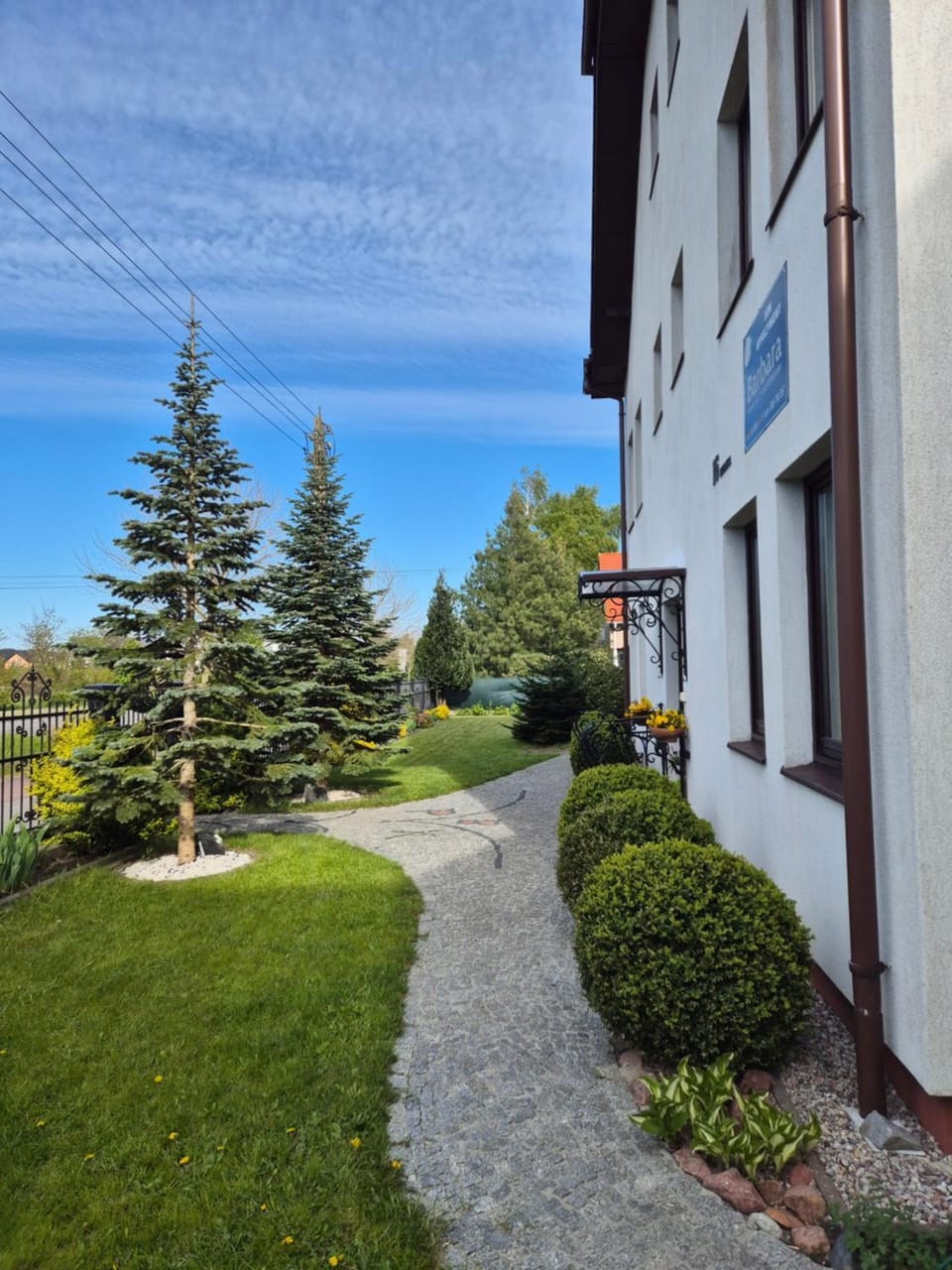 Property building, Spring, Natural landscape, Garden