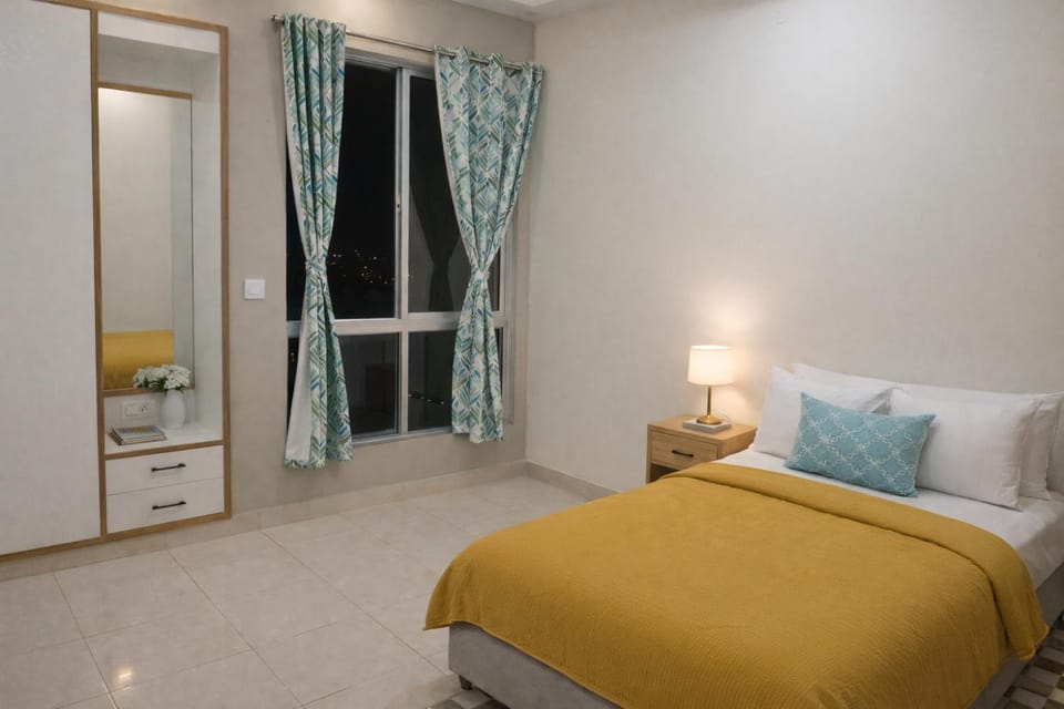 Bedroom, Garden view