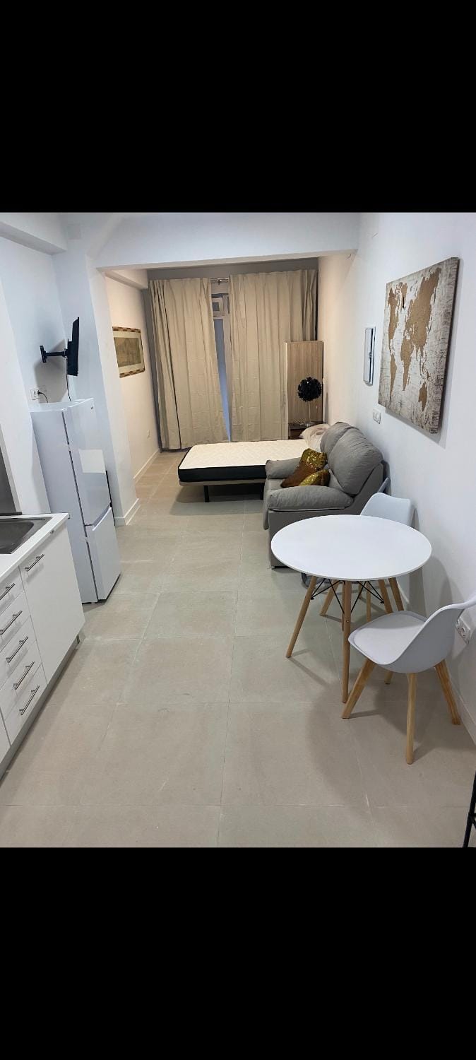 Kitchen or kitchenette, Living room, Photo of the whole room, Seating area
