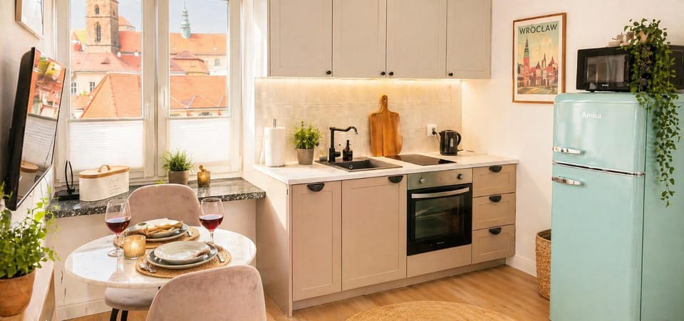 City center 1 parking gratis! Apartment in Lower Silesian Voivodeship