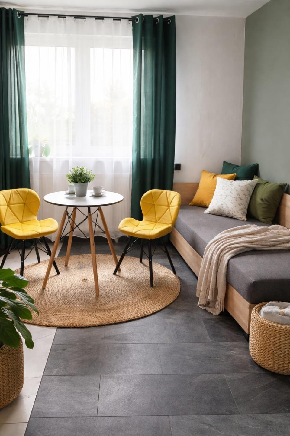 Bed, Photo of the whole room, Seating area, Bedroom