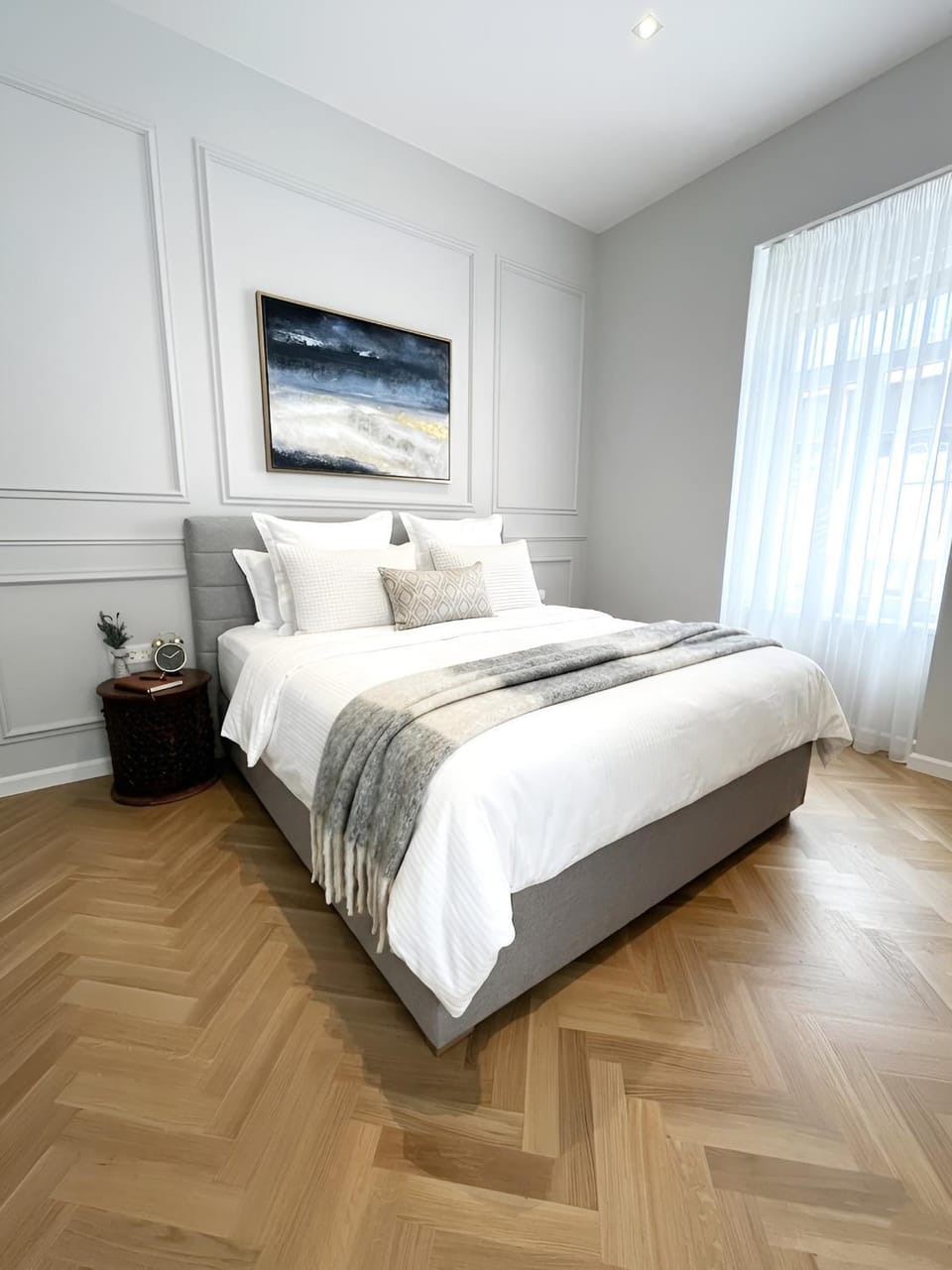 Bed, Bedroom