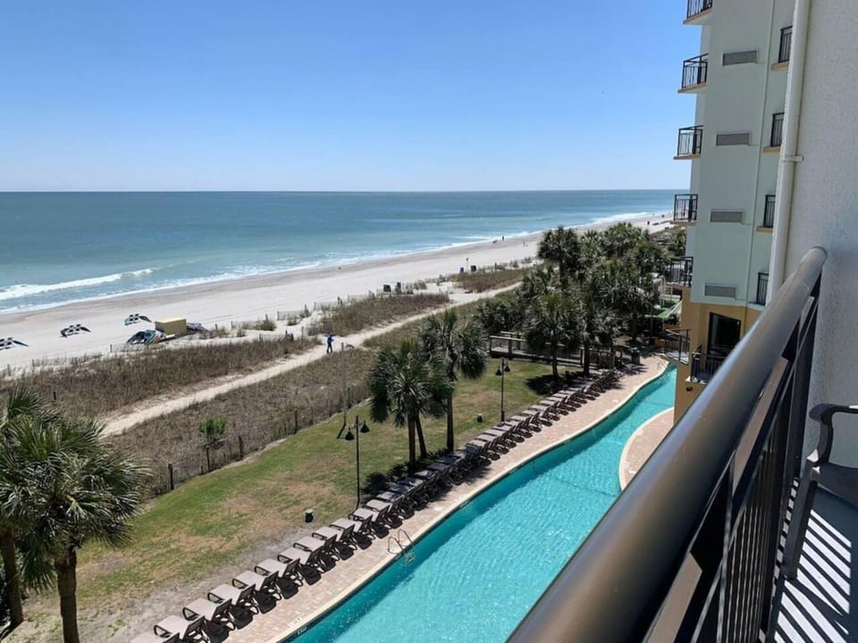Wow-1br With Rare Private Oceanfront Balcony Spec Resort in Myrtle Beach
