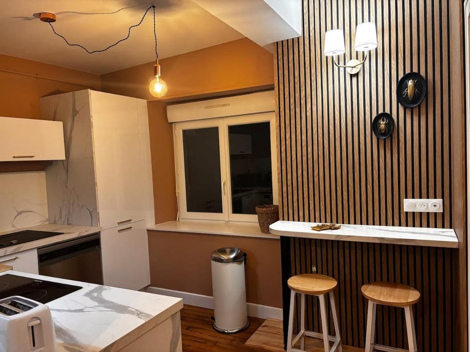 Appartement hyper centre - vue sur le château Apartment in Caen