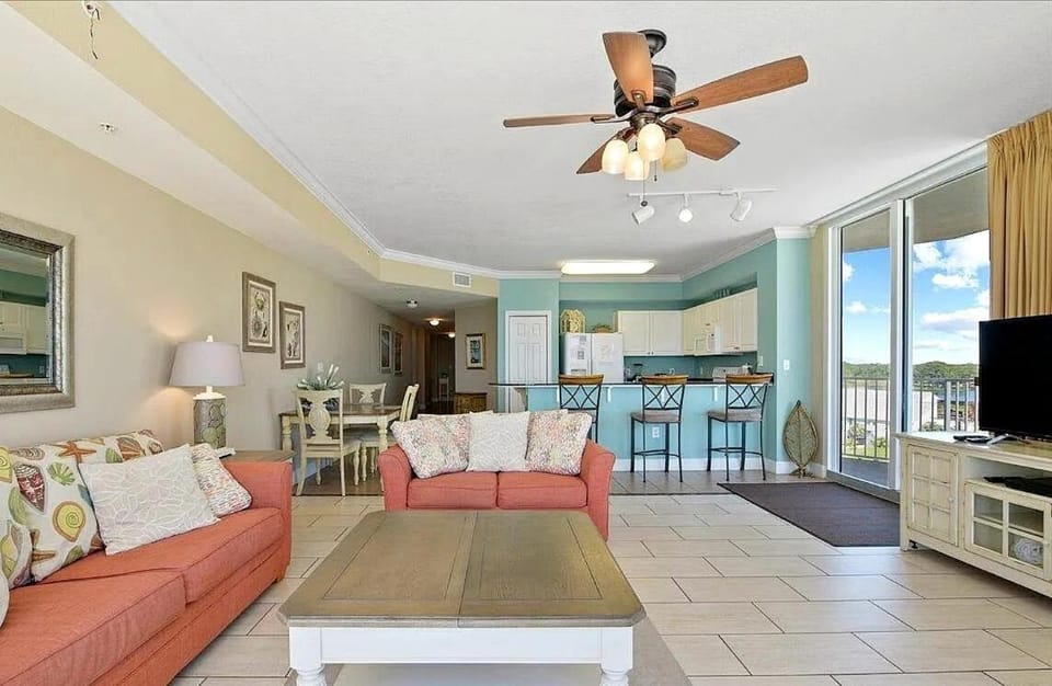 Modern 3BR Beachfront Condo with Wraparound Views Apartment in Panama City Beach