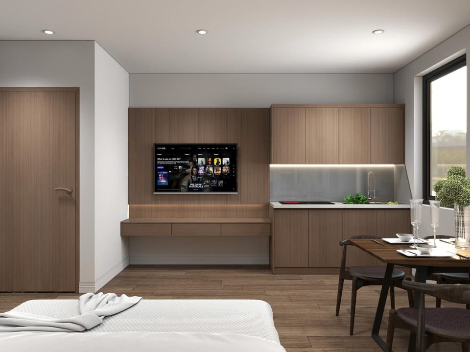 TV and multimedia, Kitchen or kitchenette, Bedroom