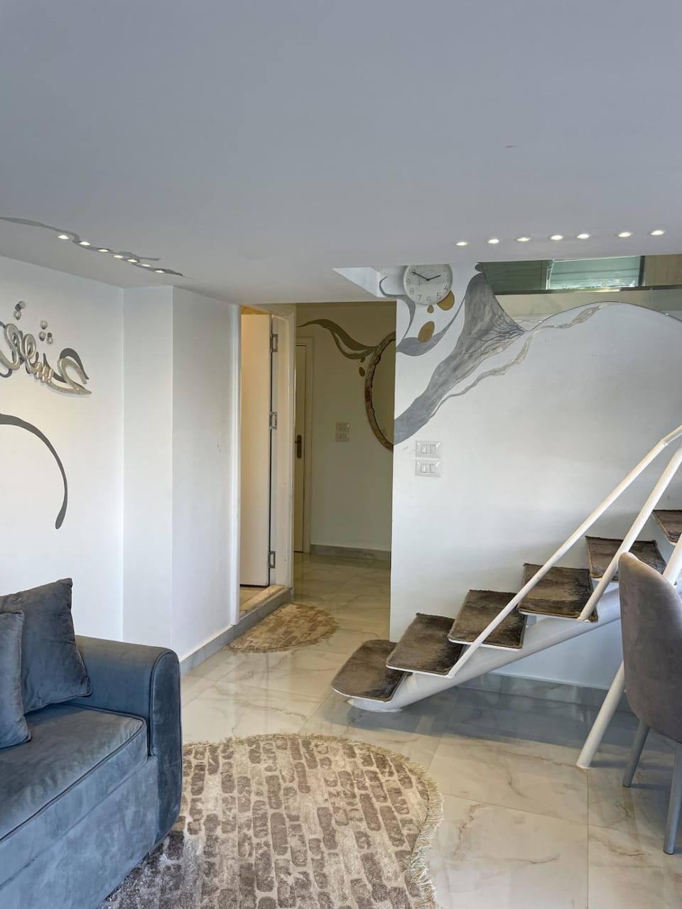 AB N202 Panoramic Nile View Modern Duplex Studio Apartment in Cairo