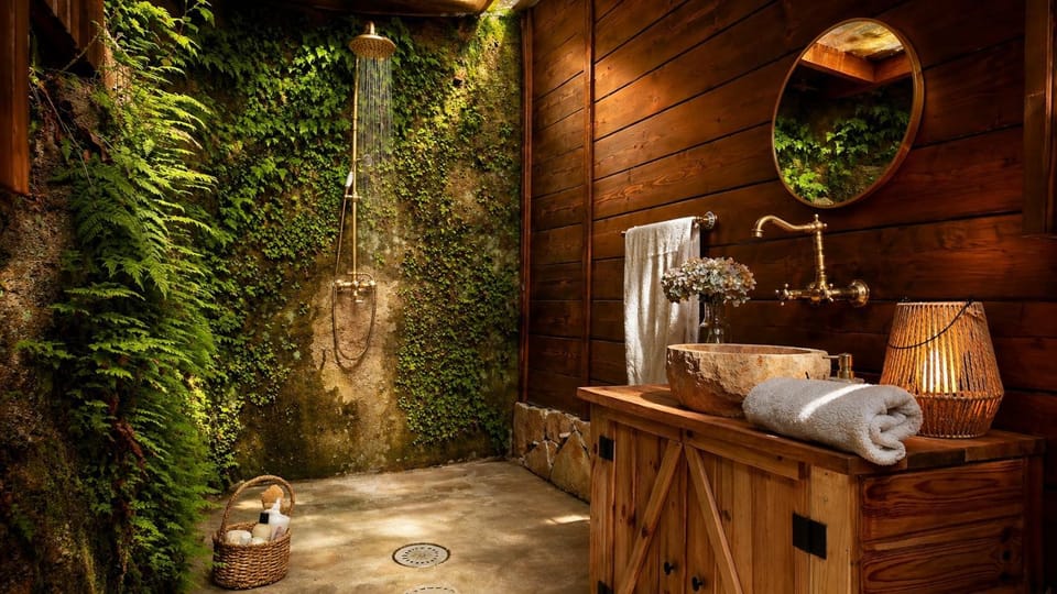 Hidden Rock Cottage - Romantic reatreat and hot tub Chalet in Czechia