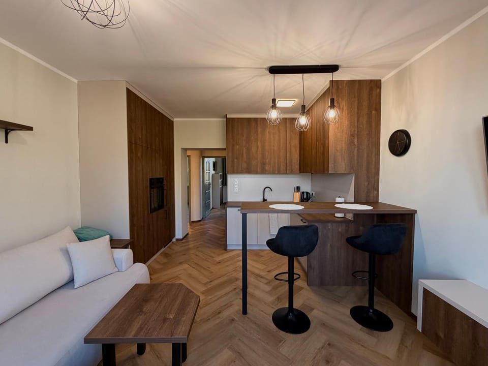 Kitchen or kitchenette, Living room