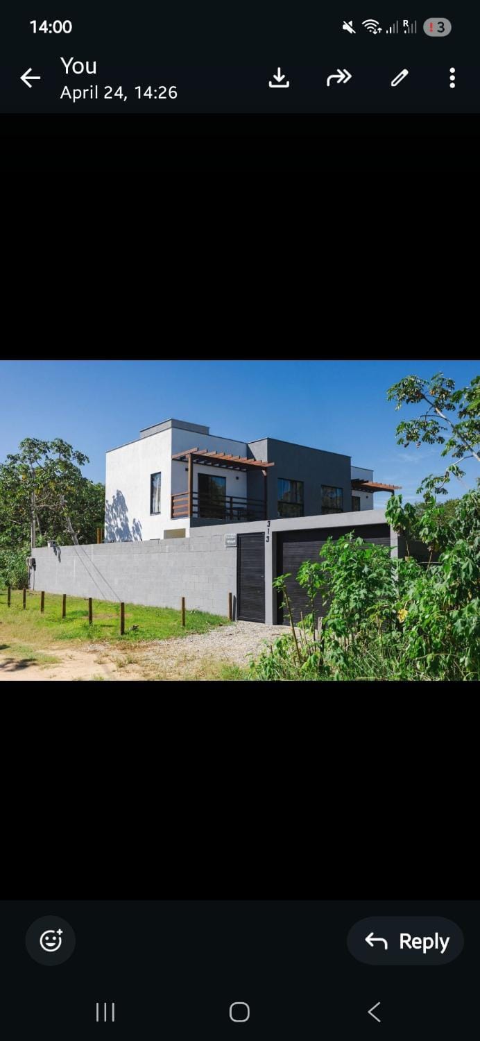 Casa Pontal do Pero Pe na Areia com Ar e Pet Friendly House in State of Rio de Janeiro