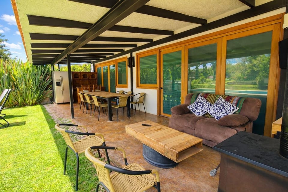Garden, Balcony/Terrace, Living room, Seating area
