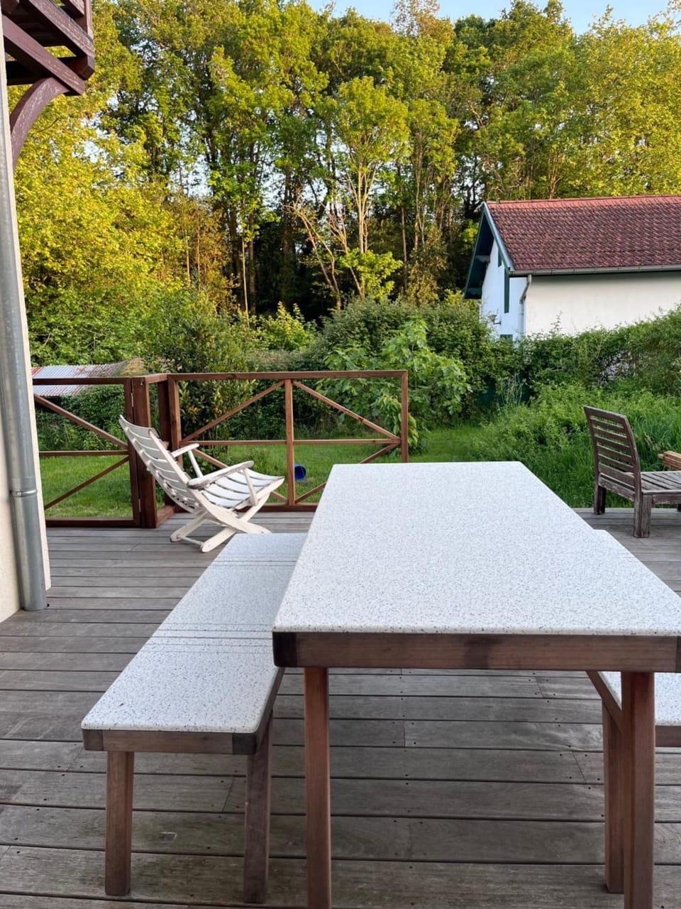Studio avec terrasse 10mn gare Biarritz, le camino Frances Apartment in Anglet