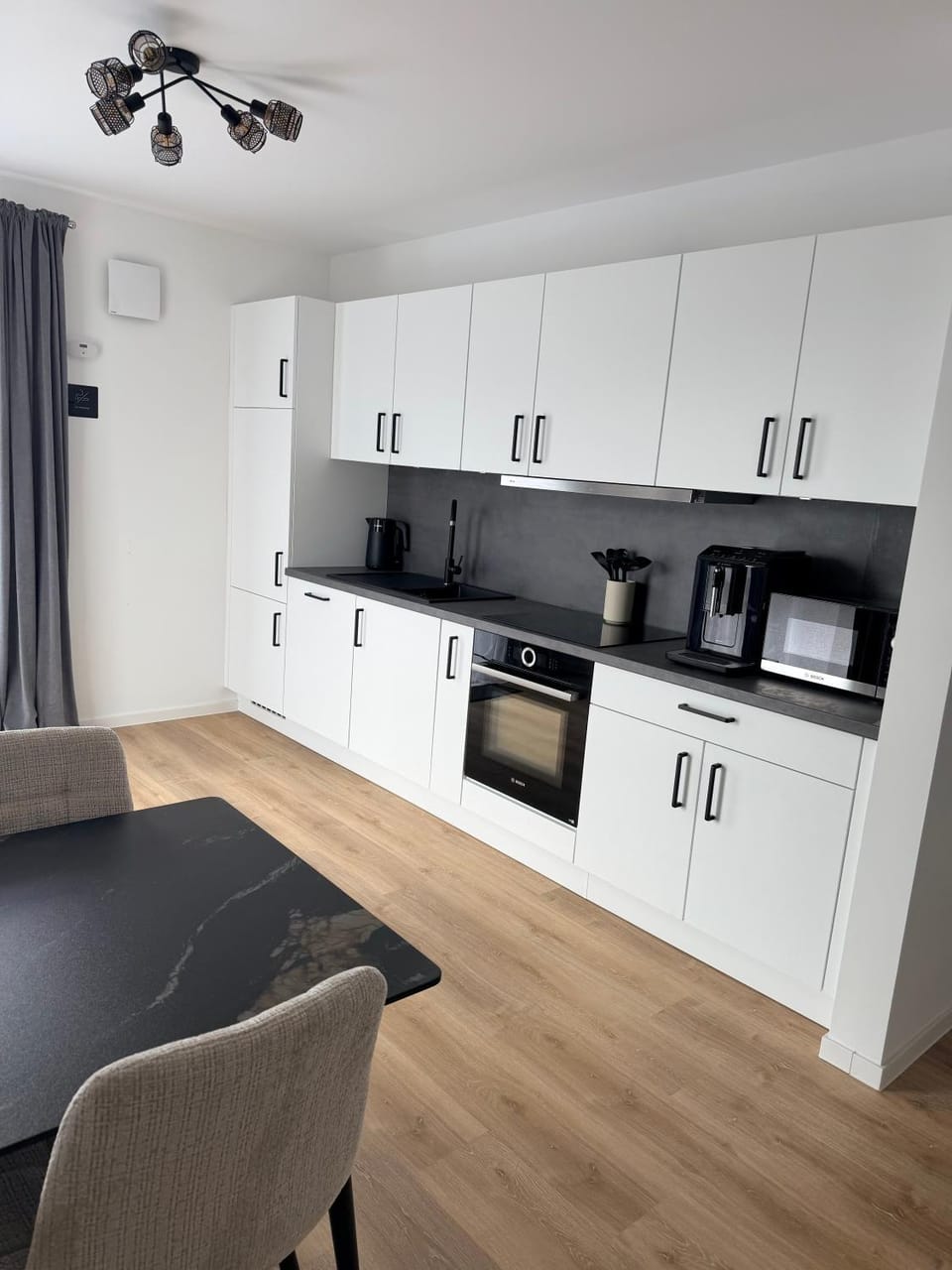 Kitchen or kitchenette, kitchen