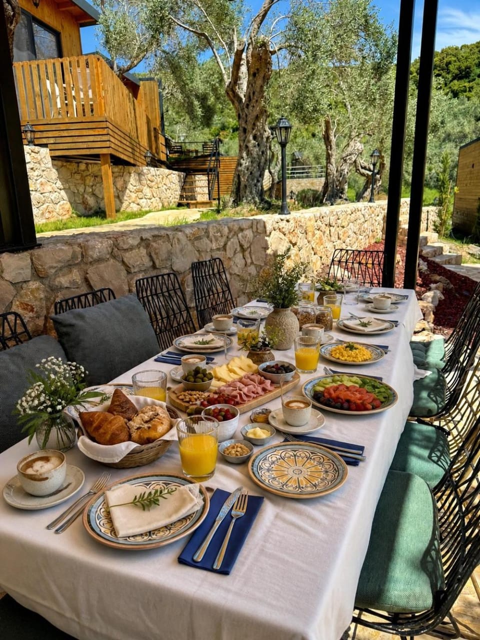 Buffet breakfast