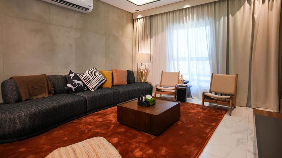 Living room, Seating area, air conditioner