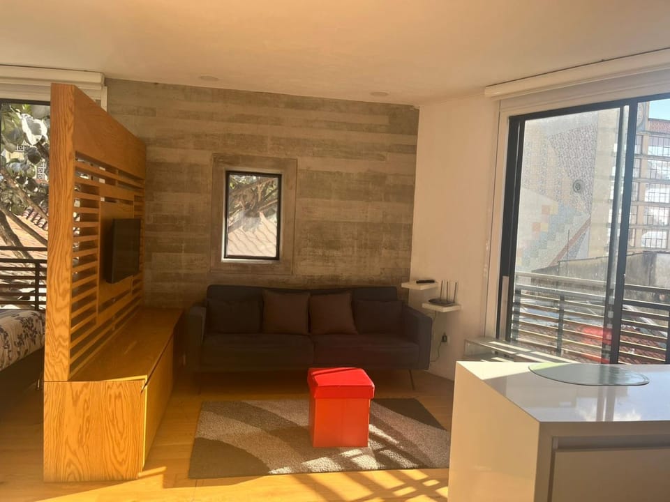 Apartaestudio Loft very illuminated with a beautiful view Apartment in Bogota