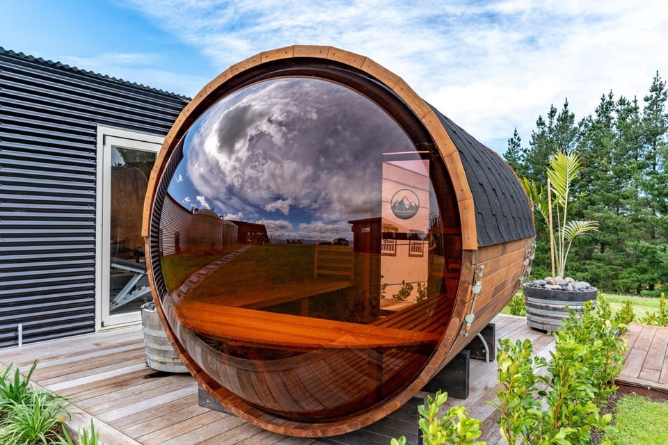 Day, Garden, Sauna, Garden view