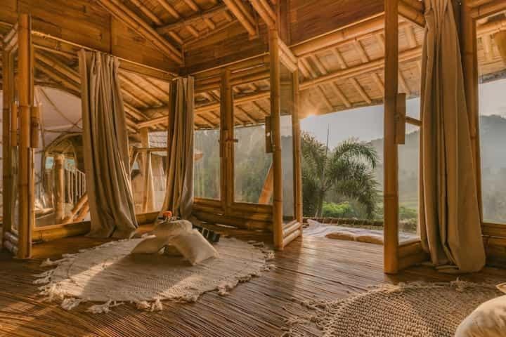 Bamboo amazing villa sidemen Villa in Sidemen